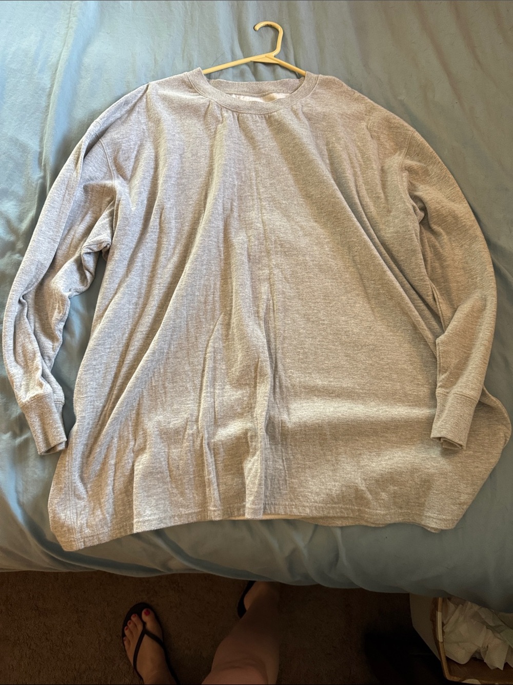 Harbor Bay Heather Gray Crewneck Tee